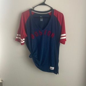 Nike Boston V Neck T Shirt